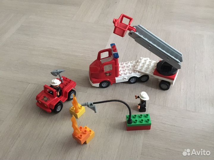 Lego duplo пожарная машина