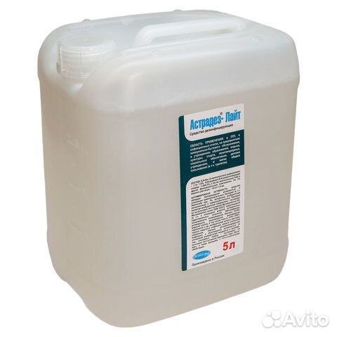 Средство дезинфицирующее, 5 л, астрадез лайт, конц