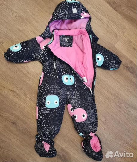 Зимний комбинезон новый. 62-68 размер