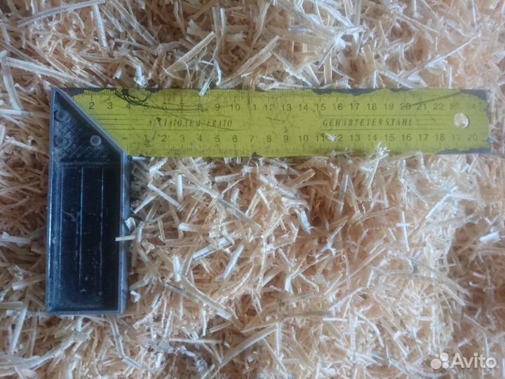 Стружка в мешках