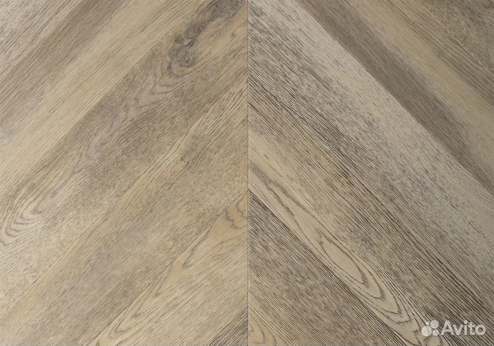 RI153616CL4 Шеврон Шампань Vinilam Parquet Chevron