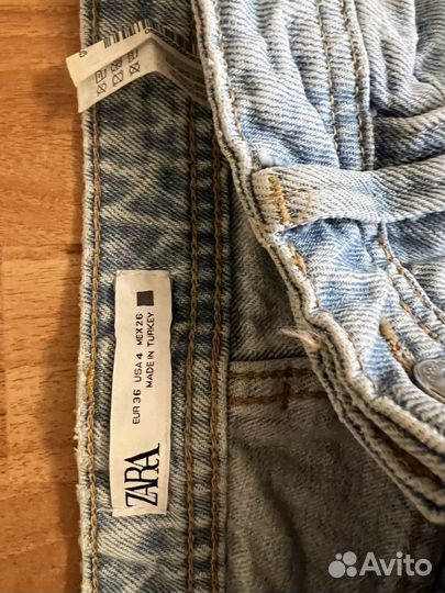 Джинсы Zara eur 36, mex 26