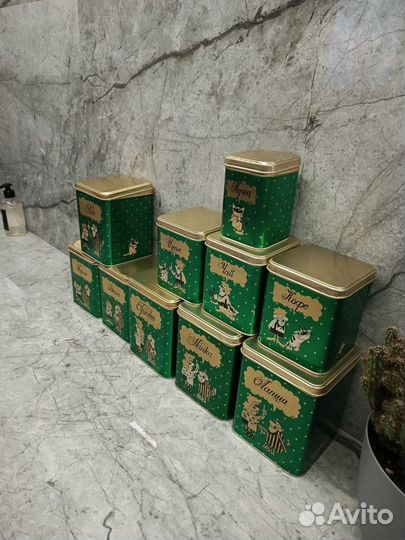Баночки для сыпучих СССР