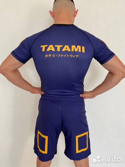 Комплект рашгард + шорты Tatami Cube