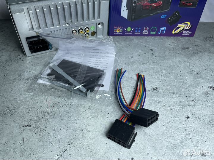 Автомагнитола 2din 7 дюймов с bluetooth все авто