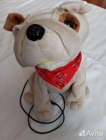 Мягкая игрушка собака колонка