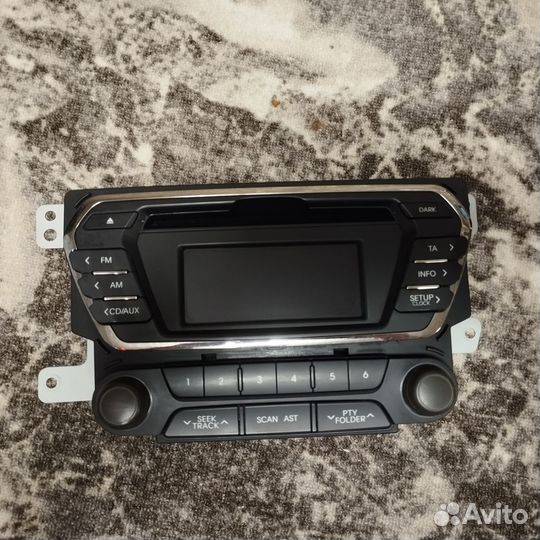 Магнитола kia Rio 3 штатная