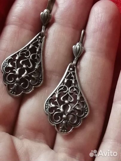 Старинные серьги