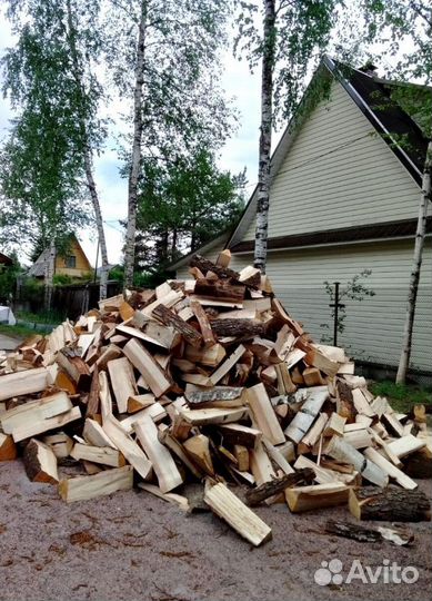 Дрова колотые Осина