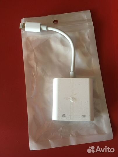iPhone OTG Lightning USB 3.0 адаптер переходник