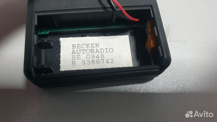 Пульт магнитофона becker на Mercedes-Benz