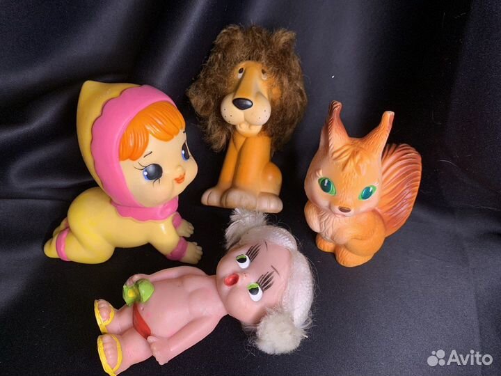 Резиновые игрушки СССР