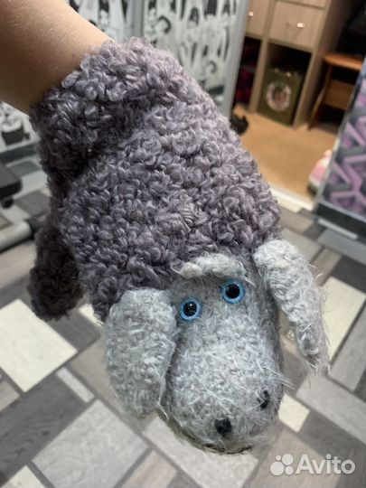 Варежки ручной работы