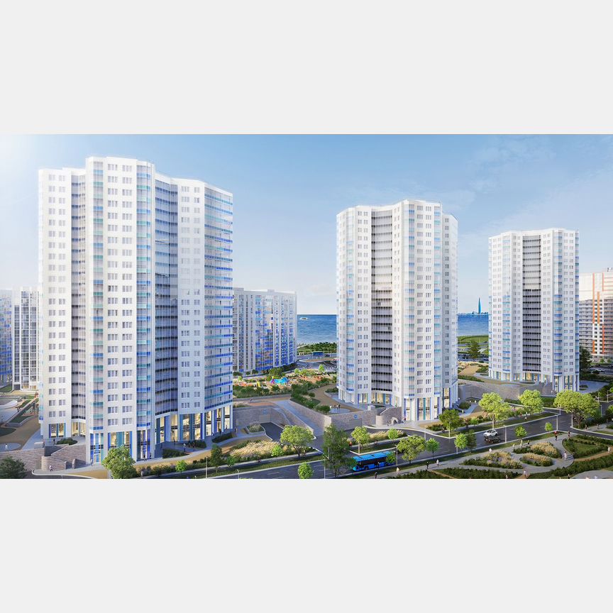 1-к. квартира, 40 м², 5/24 эт.