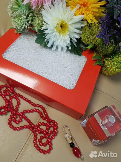 Белая паутинка Пуховая шаль ажурная Пуховый платок