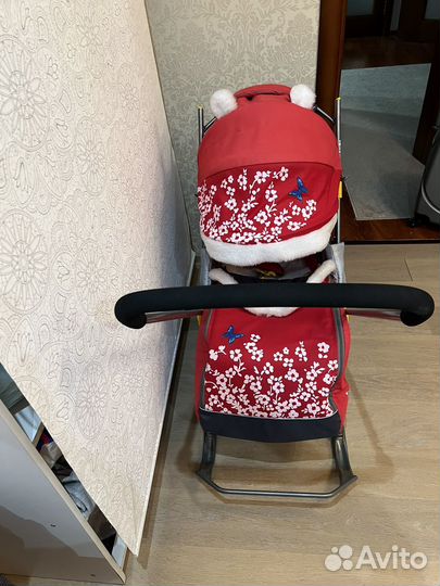 Детские санки коляска