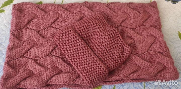 Новые Шапка + Снуд