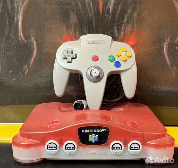 Игровая приставка Nintendo 64