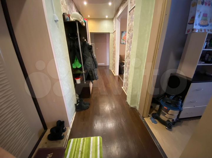 3-к. квартира, 63 м², 2/2 эт.