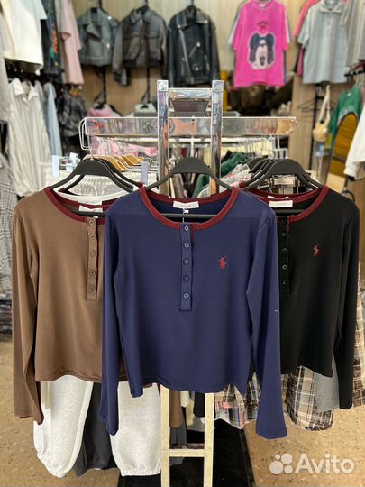 Лонгслив Polo Ralph Lauren единый до 46