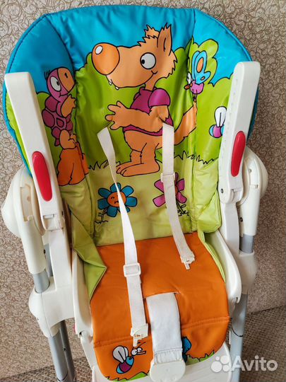 Стульчик для кормления chicco polly