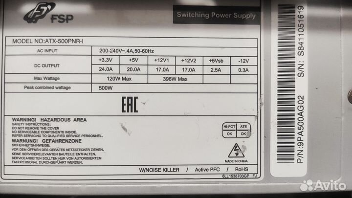 Комплектующие для пк бу