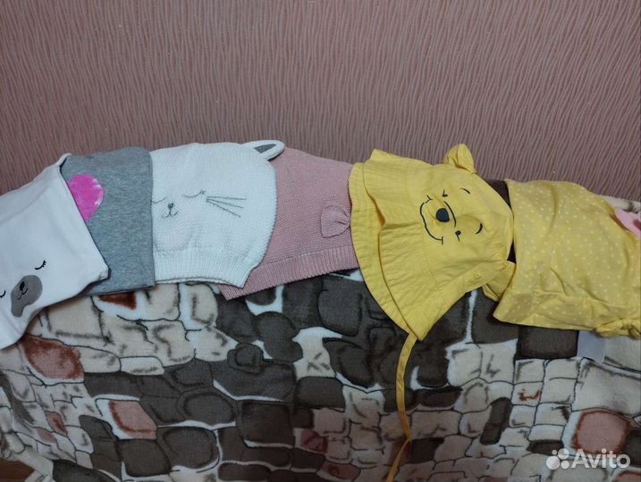 Пакет одежды на девочку 74-80-86