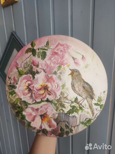 Картины маслом парой в наличии 