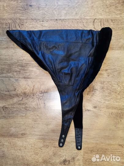 Косынка из натуральной кожи