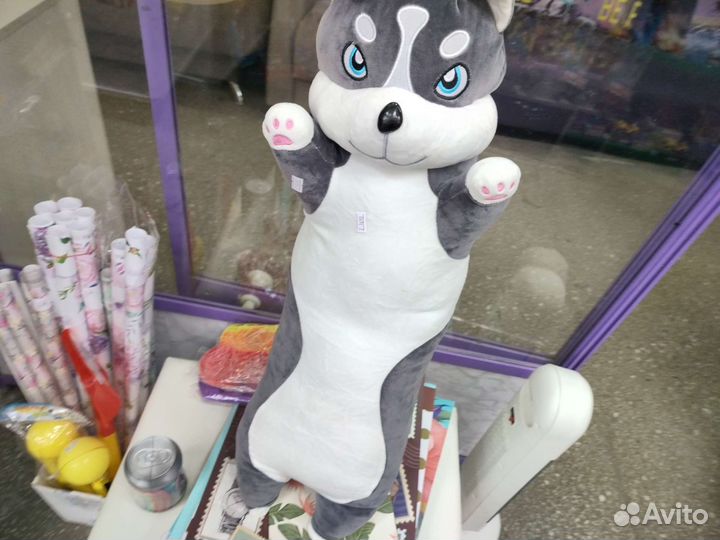 Игрушка Хаски батон хаски сосиска 75 см