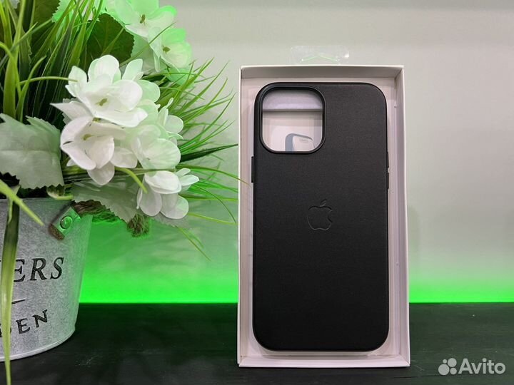 Чехол на iPhone 13 pro max MagSafe кожа