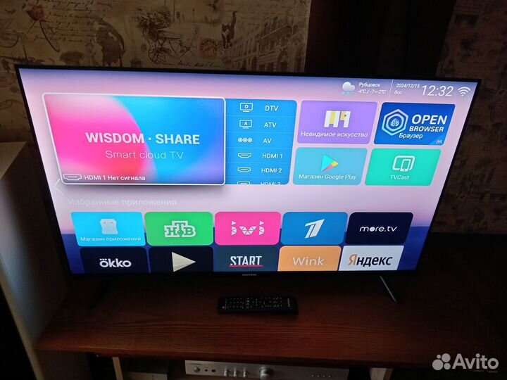 Телевизор SMART tv 43 дюйма