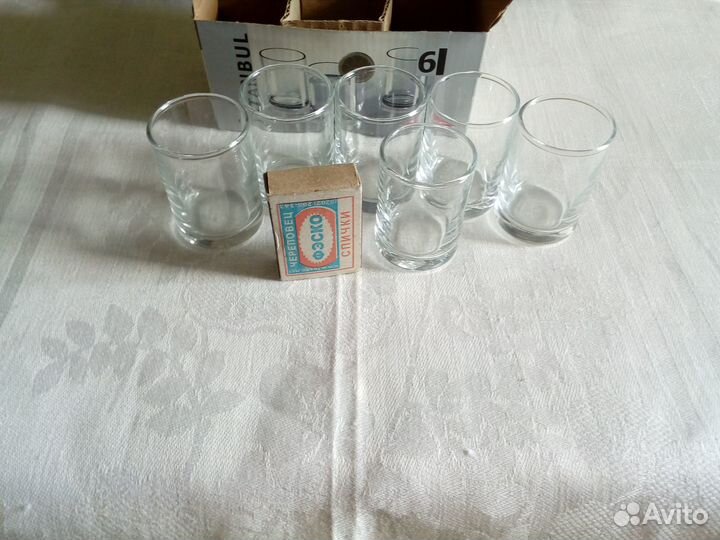 Набор стопок 6 шт