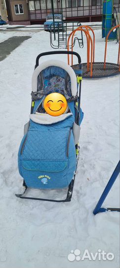 Санки коляска ника 7