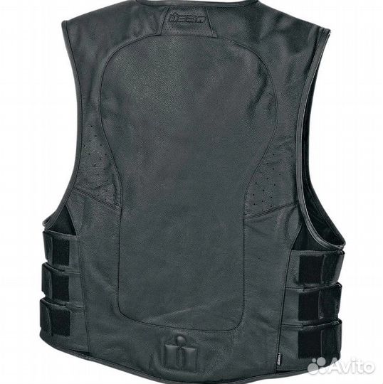 Icon Regulator D3O Stripped мотожилет черный