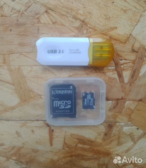 Флешка Micro SD 32GB +Адаптер SD +USB адаптер