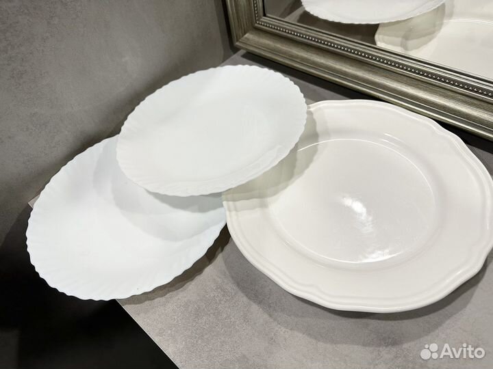 Тарелки + блюдо (цена за все)