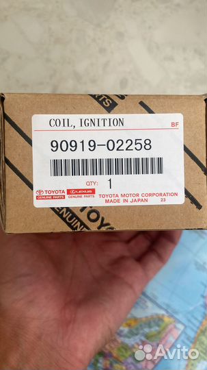 Катушка зажигания Toyota