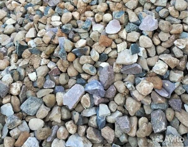 Щебень гравийный с доставкой