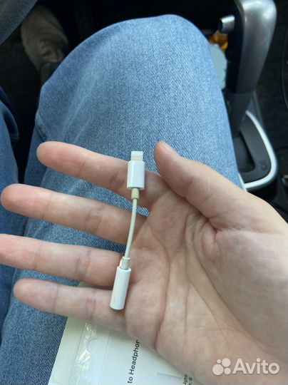 Переходник lightning 3.5 jack