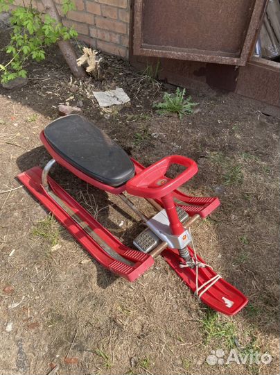 Детские санки снегокат