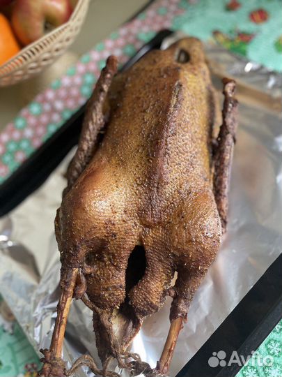 Гуси копченые и вяленные, колбасы казылык, курахан