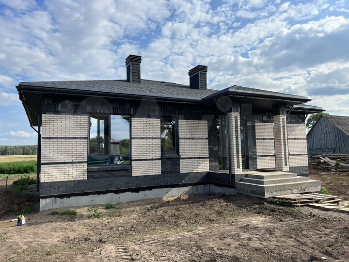 Коттедж 115 м² на участке 10 сот.