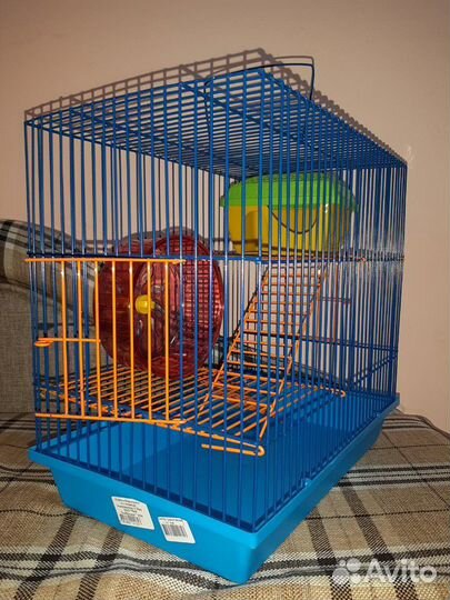 Клетка для грызунов 3-х этажная
