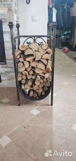 Кованая дровница Артемида