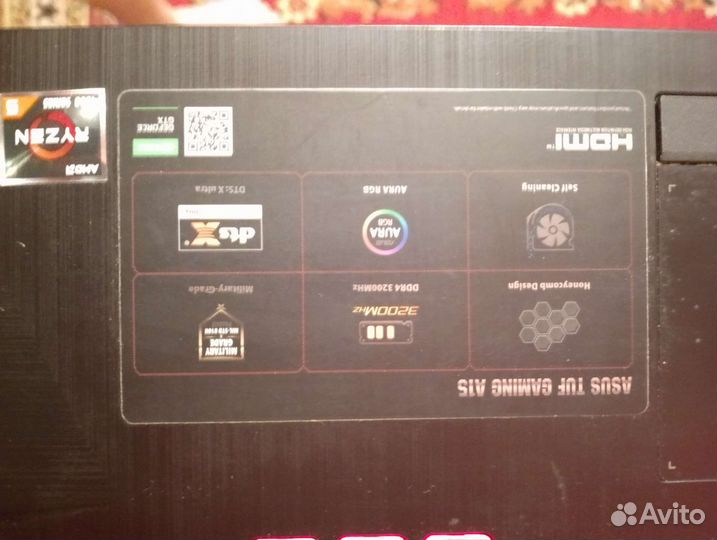 Игровой ноутбук asus tuf gaming a15