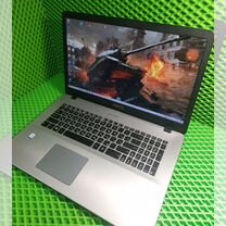 Ноутбук asus n705u i7/12/gtx1050