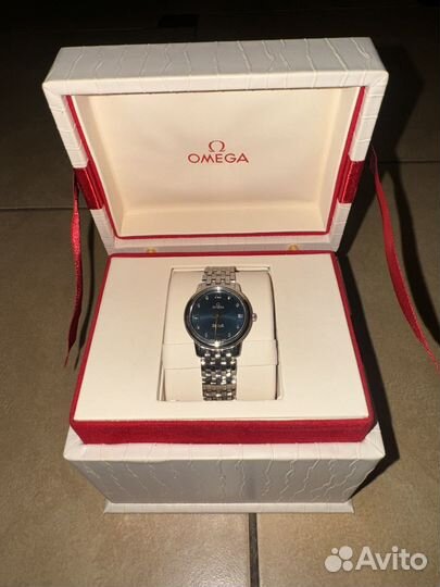 Omega De Ville Prestige Blue Diamond – элегантные