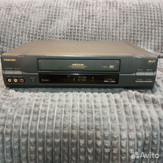 Видеомагнитофон hi fi toshiba