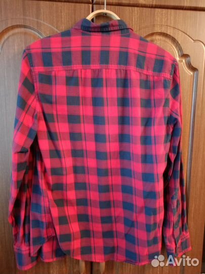 Мужская рубашка в клетку xs